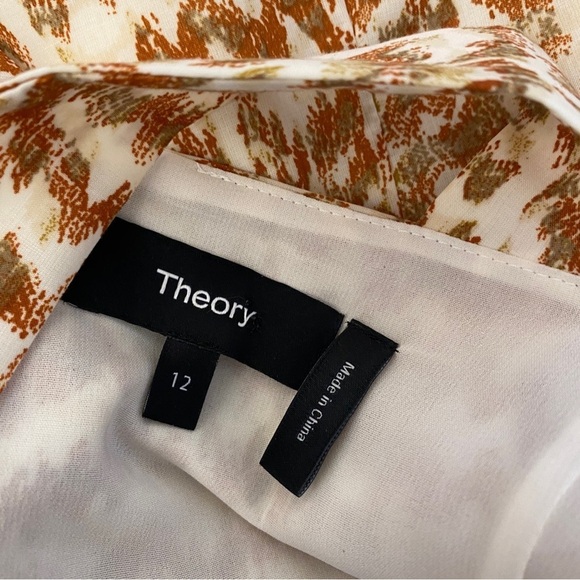 Theory || Drape Back Tiered Mini Dress Wide Strap Sundress in Desert Lawn Tan 12 - Picture 6 of 10